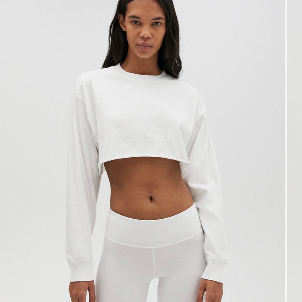 Aritzia TNA Tour Cropped Longsleeves bundle